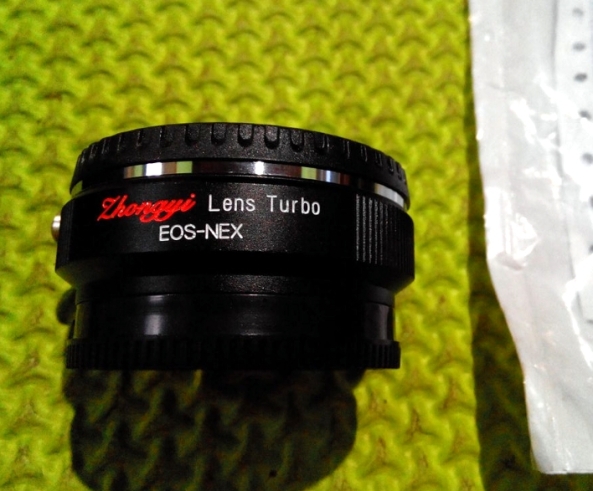 Adapter lens turbo